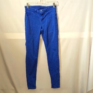 J Brand, Skinny Leg, Jeans, Denim, 98%Cotton, 2% Spandex, Celestial Blue, Sz 27